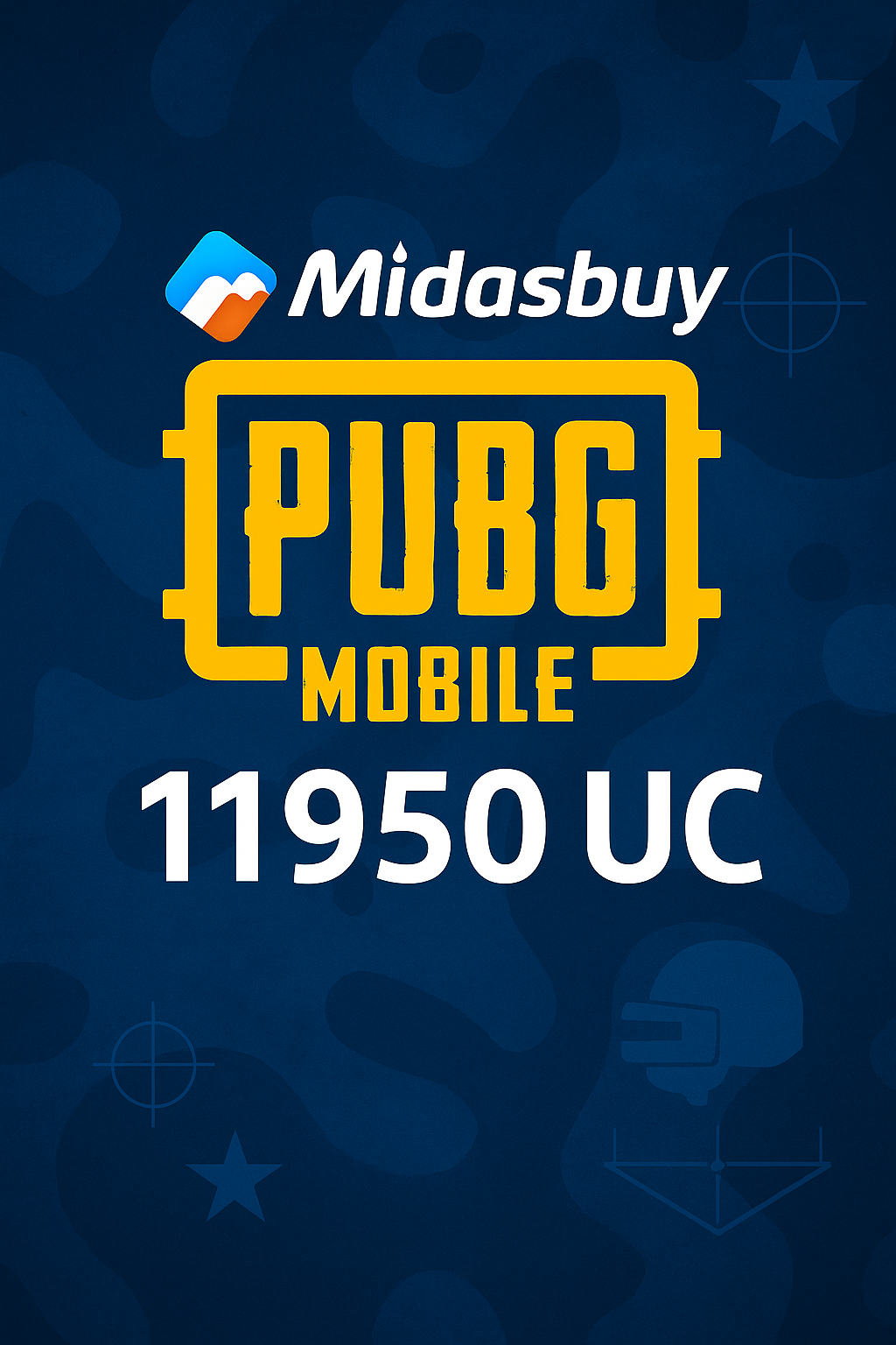  PUBG Mobile 11950 UC ID